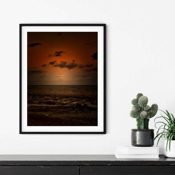 Moody Seascape 12x18 inch Limited Edition Photographic Print #1/25