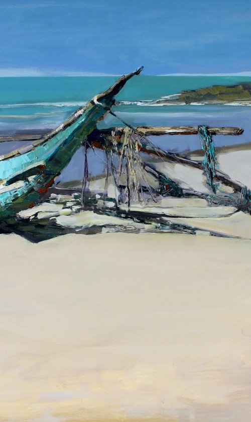 Sri Lankan Fishing Boats by Henadzy Havartsou