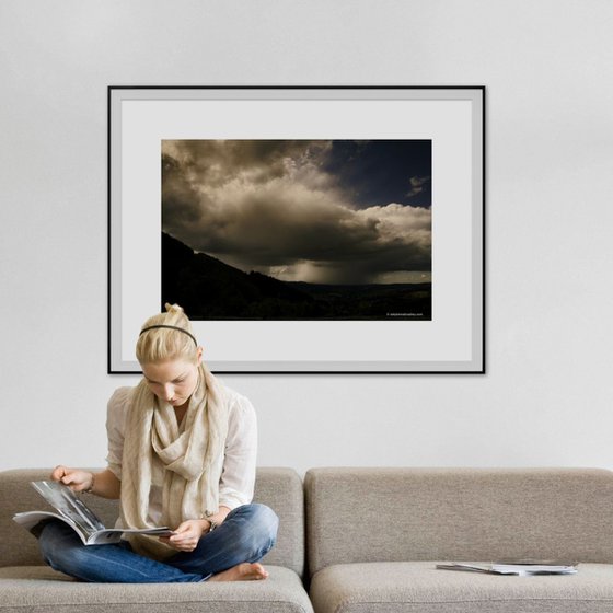 Storm clouds, Rostrevor - fine art landscape photograph of Ireland