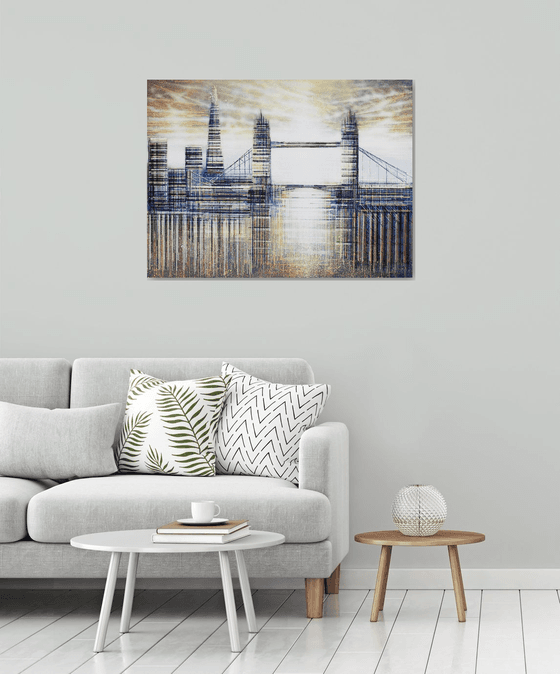 London Skyline In Neutral Colours