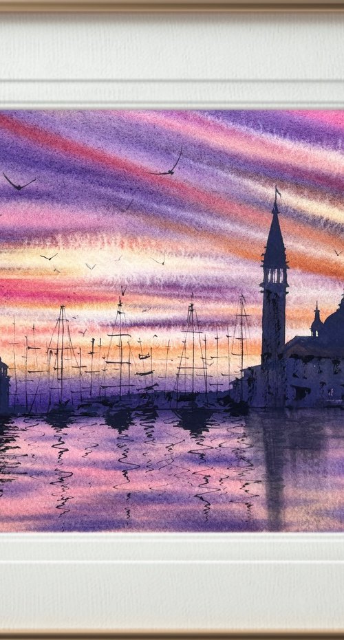 Sunset in Venice by Yuliia Sharapova
