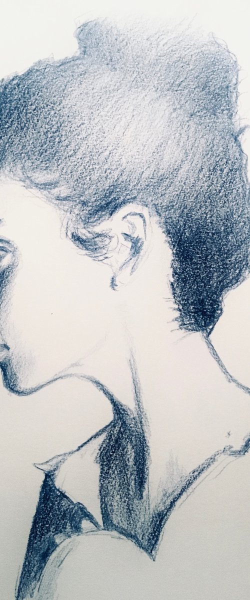 Pencil Study by Dominique Dève