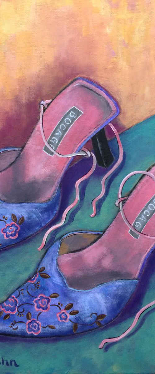 "I Do Blue Shoe" by Holly Wojahn