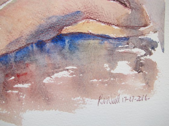 reclining female nude