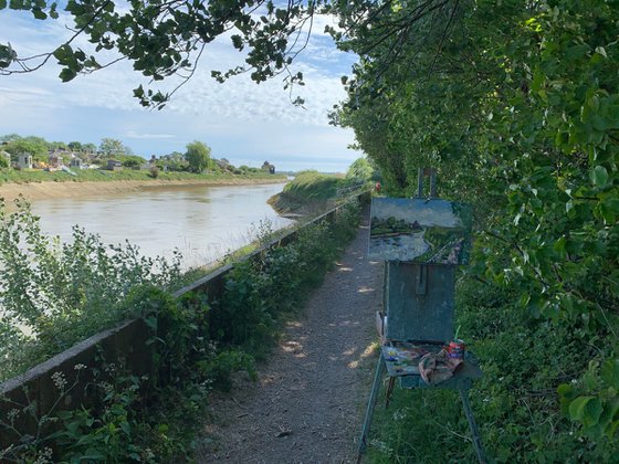 Path by the Arun
