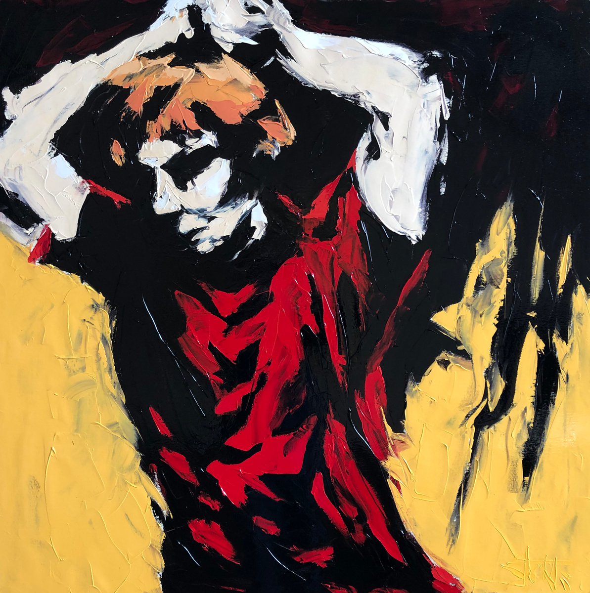 No Mercy By Bill Stone, 48 X 48, Artwork For Sale On Artfinder