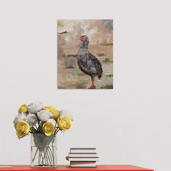 INKWARE (RED FRANCOLIN)