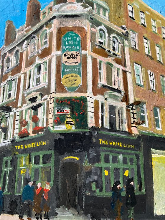 Corner Pub In Soho, London