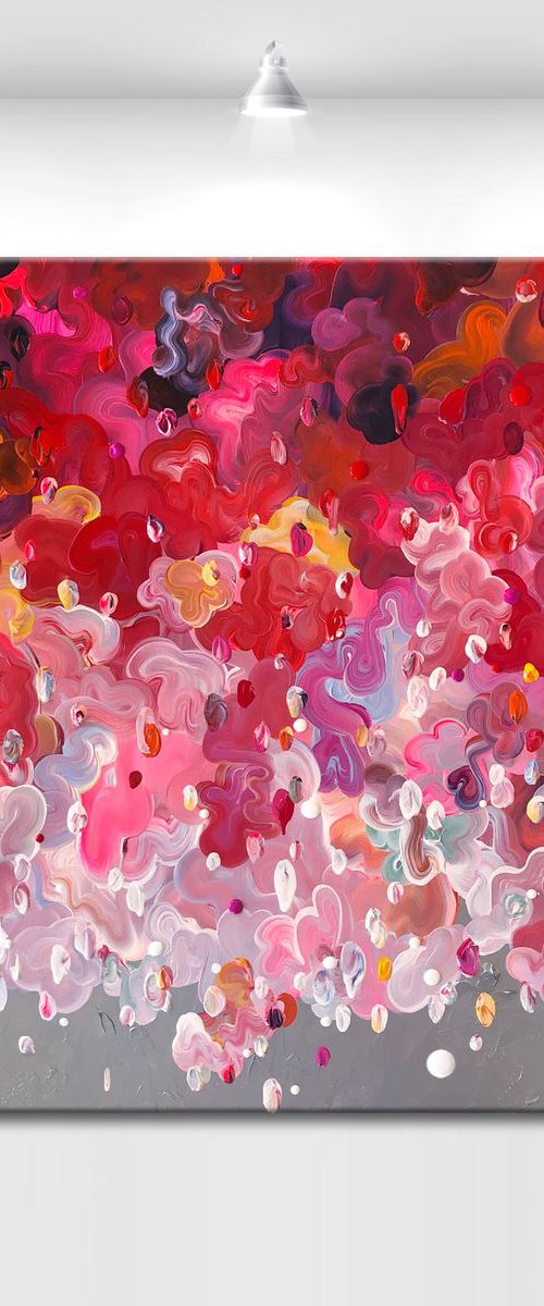 'Summer berries II' - 48x36" by Tatiana Georgieva