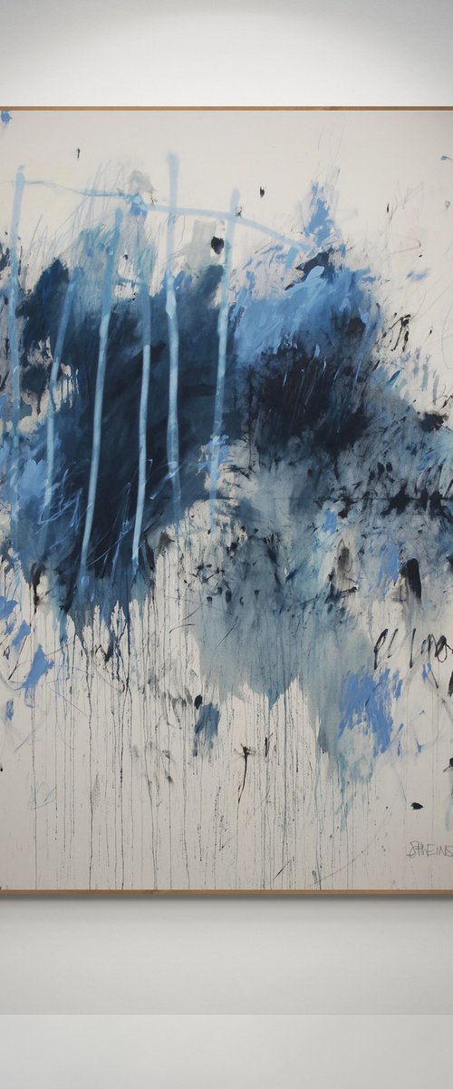 REVELING IN BLUE II by Daniela Schweinsberg