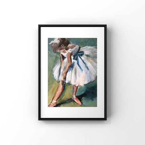 Ballerina (copy from Degas etude)