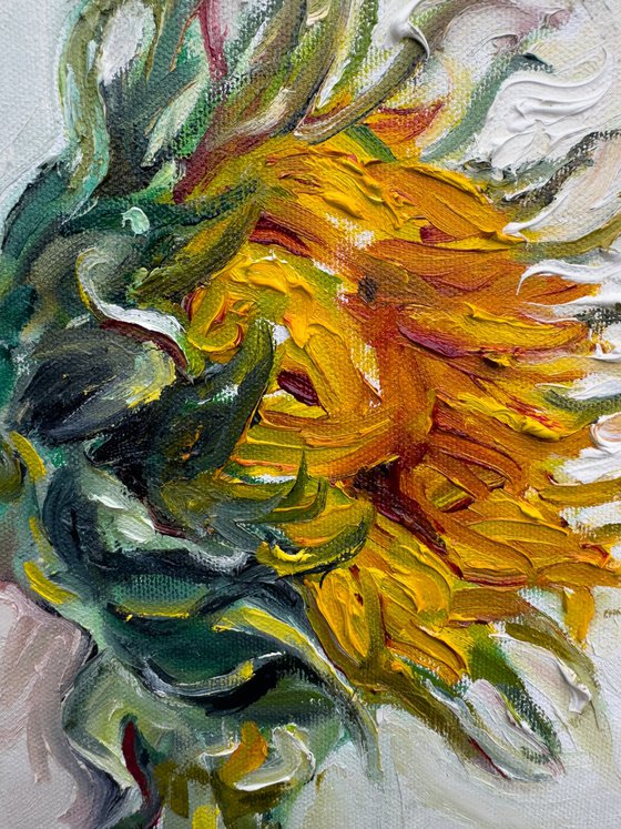 Wilting Sunflower