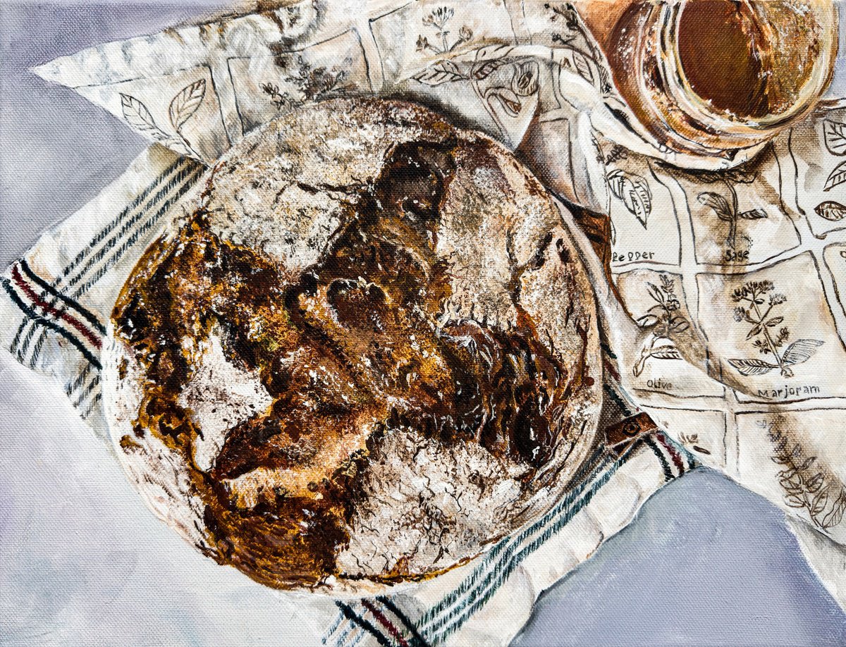 Daily Bread By Irina Kurganskaya, 16 X 12, Artwork For Sale On Artfinder