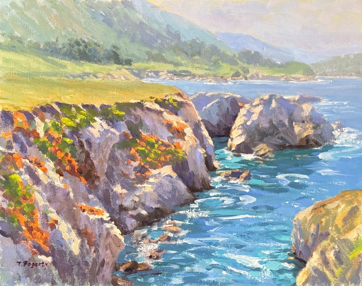 Violet Shadows, Rocky Point By Tatyana Fogarty, 14 X 11, Artwork For Sale On Artfinder