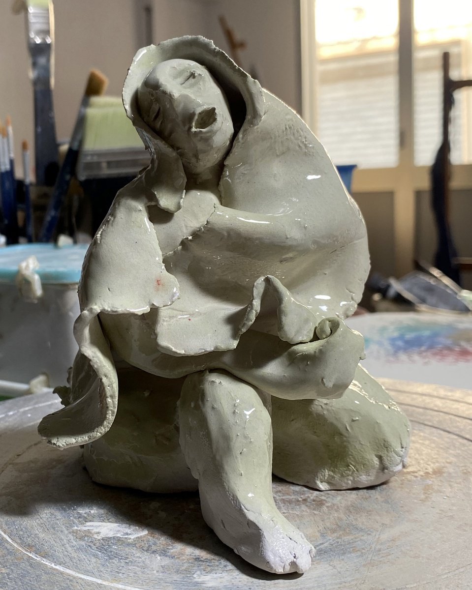Abstract Clay Sculpture , Le Madri Di Gaza - I Cenci By YS?rei, 5 X 7, Artwork For Sale On Artfinder