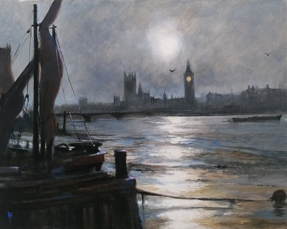Thames Nocturne, London