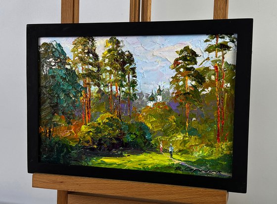 Forest Path to the City