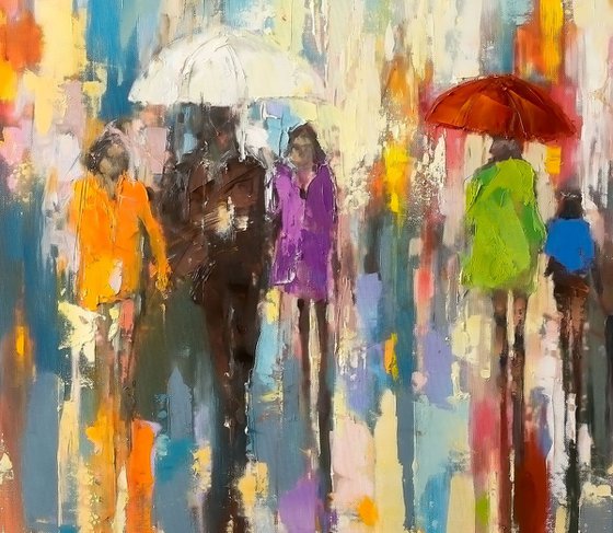 'A Rainy Day Walk'