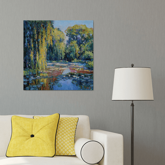 "Water Lily Pond"