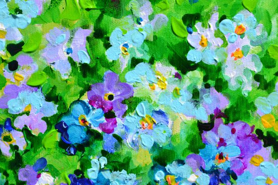 Wild Forget Me Not Flowers