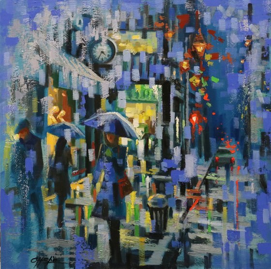 Blue Rain and Fifth Avenue