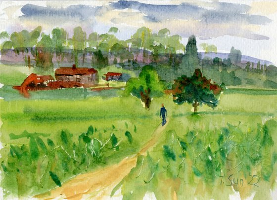 Countryside Hellingly, England