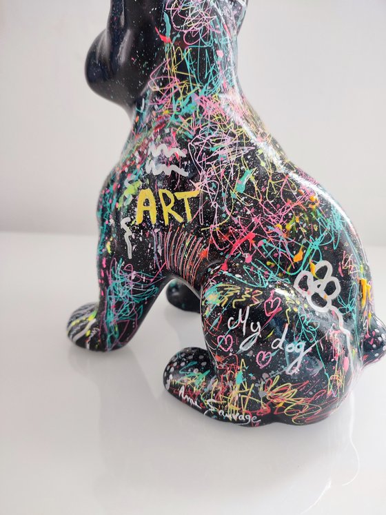 Dog art 2 (bulldog)