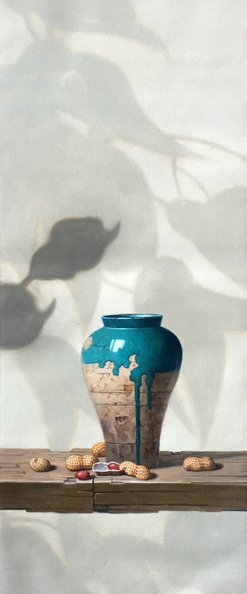 Still life:Zen art t305 by Kunlong Wang