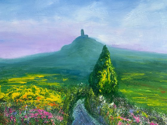 On The Road To Brentor Church