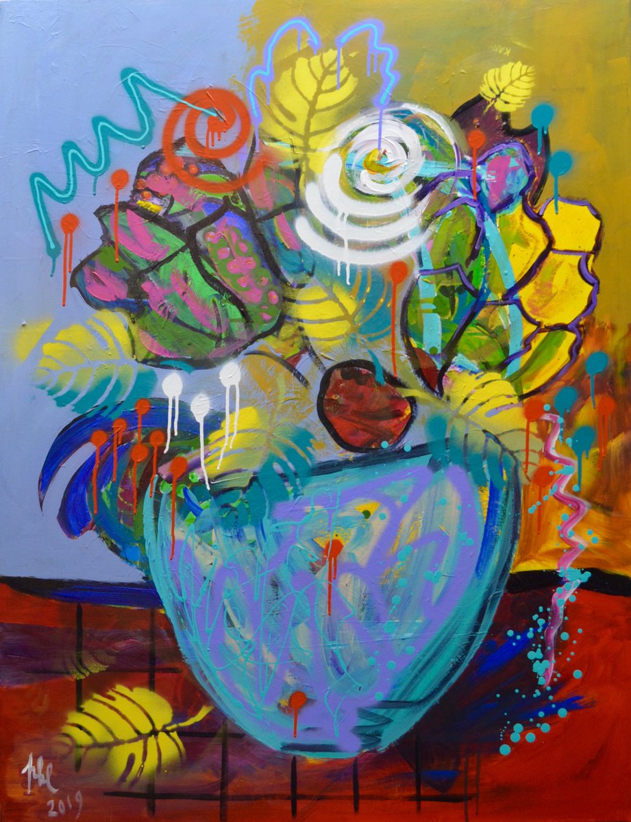 sun in a vase 2 by Pamela Kenny-Levick