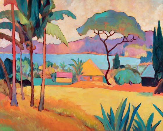 Bay View with Palms