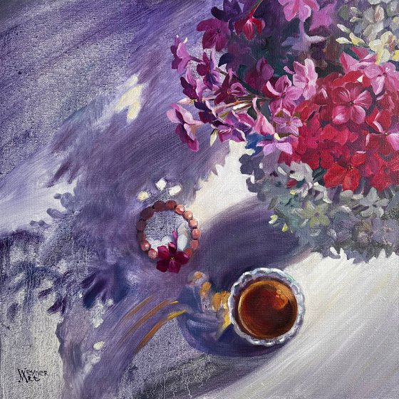 Woman’s morning