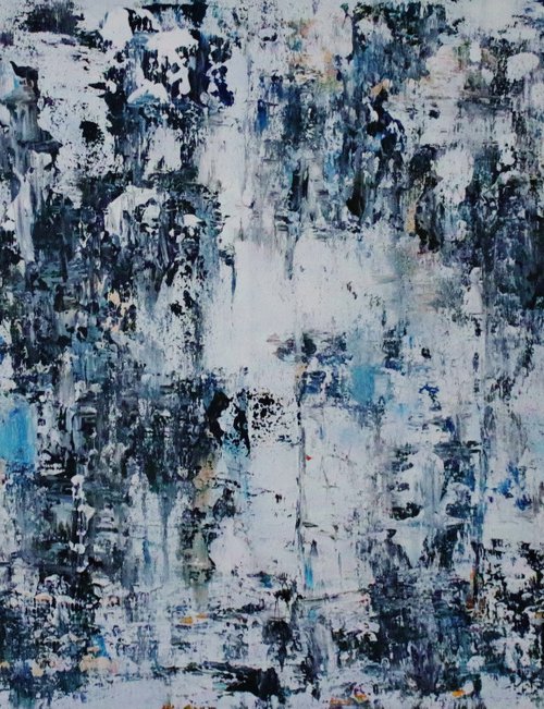 Abstract,black,white,christmas sale 1800 USD now 1345 USD. by Viorel Scoropan