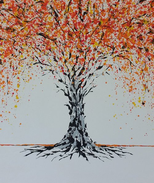 Autumn Tree 6 by M.Y. by Max Yaskin