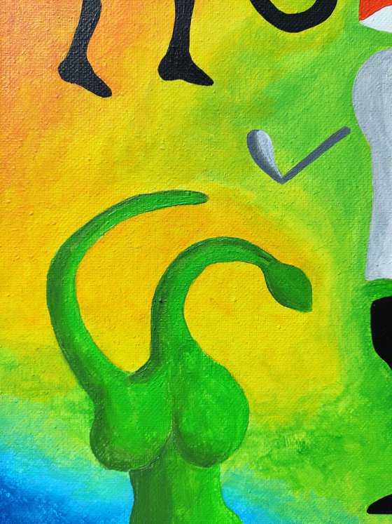 Golf after rain 4.