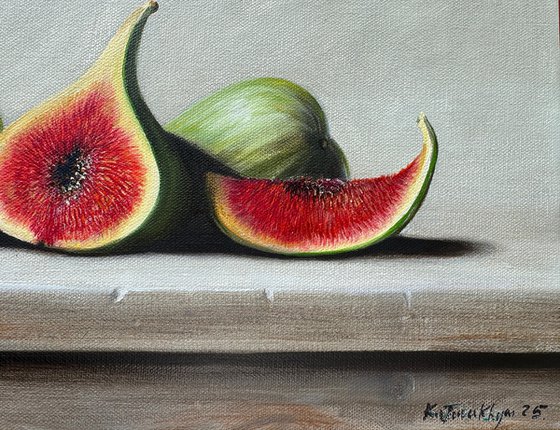 Green Figs 12x16in