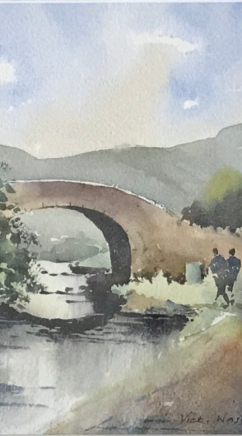 Pen y Fan from Brecon canal by Vicki Washbourne