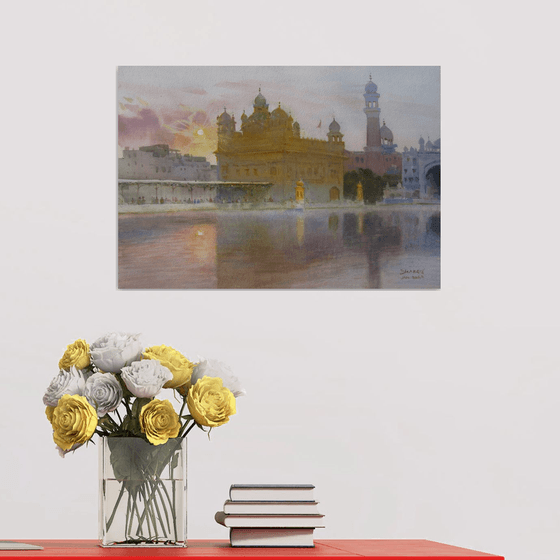 Golden Temple in winter