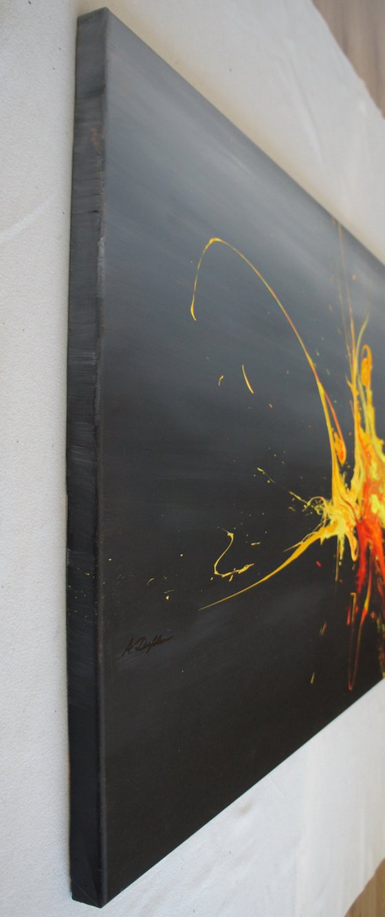 Lava In Space (Spirits Of Skies 098165) - 140 x 70 cm - XXL (56 x 28 inches)