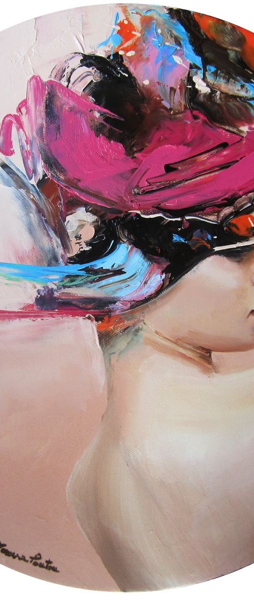 Untitled portrait by Vanessa Poutou
