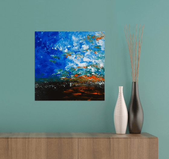 Landscape with a lake 1