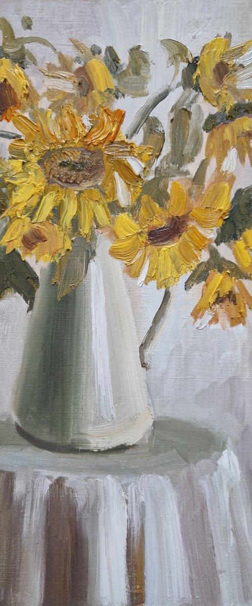 "Sunflowers" by Olena Kolotova