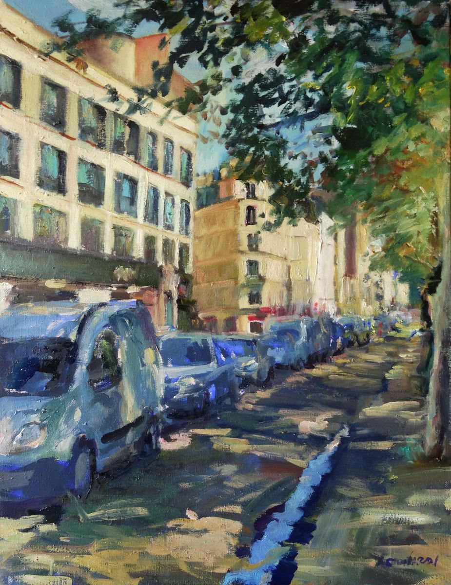 Bd Richard Lenoir , Paris 11 by Manuel Leonardi Artfinder