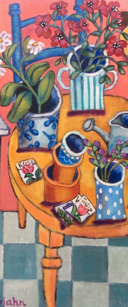 The Happy Garden Room by Holly Wojahn