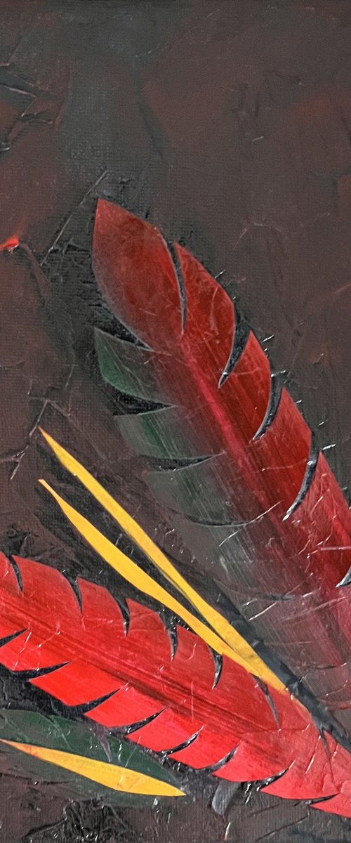 Leaf series #3 by Carolyn Shoemaker (Soma)