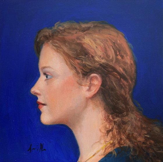 Portrait of a young woman