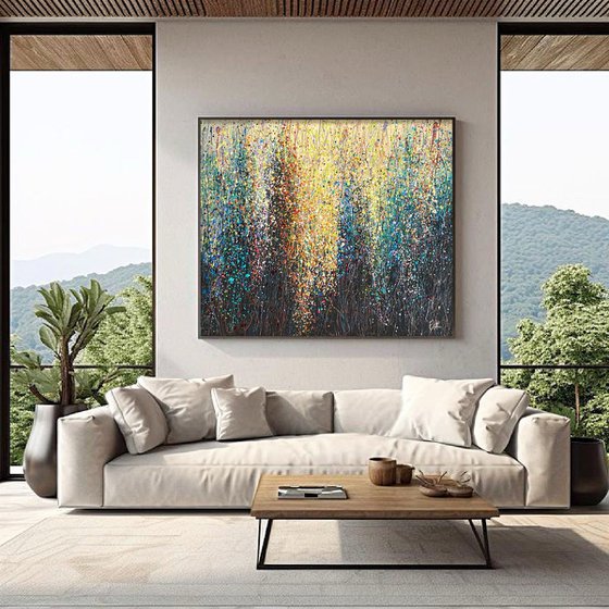 Golden Rain - Emerald