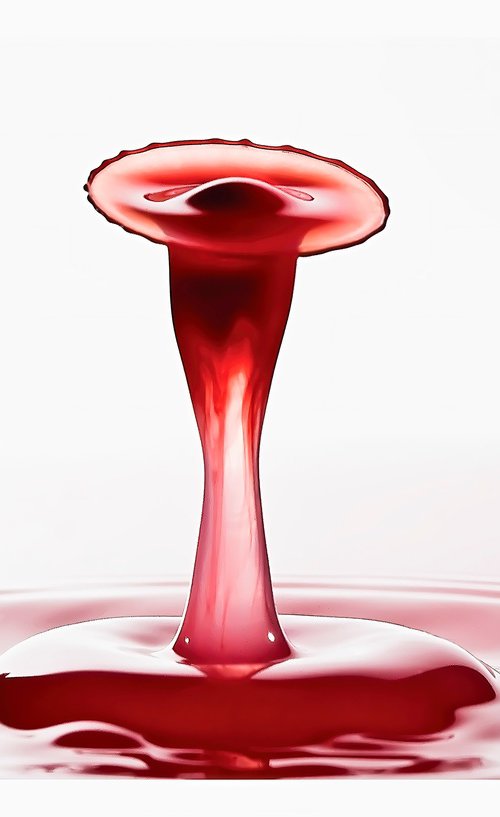 'Spanish Lady' - Liquid Art Waterdrop Collection by Michael McHugh