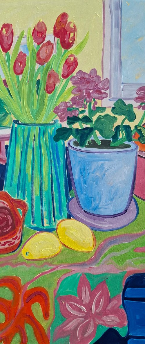 Mediterranean Winter Still Life by Kirsty Wain