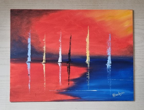 Sunset Sailing
